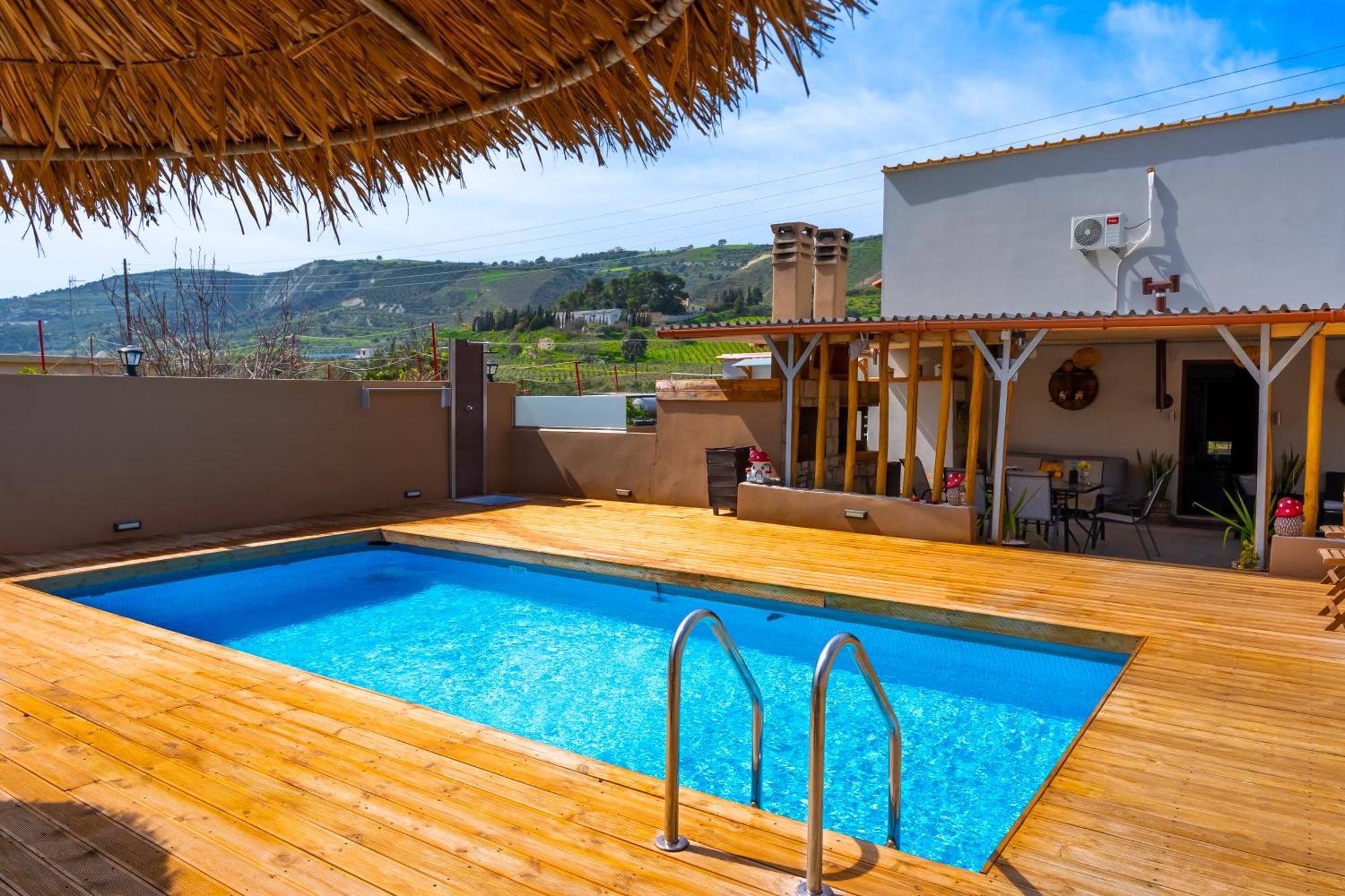 Countryhouse Villa With Pool & Private Parking Iraklio Exterior foto