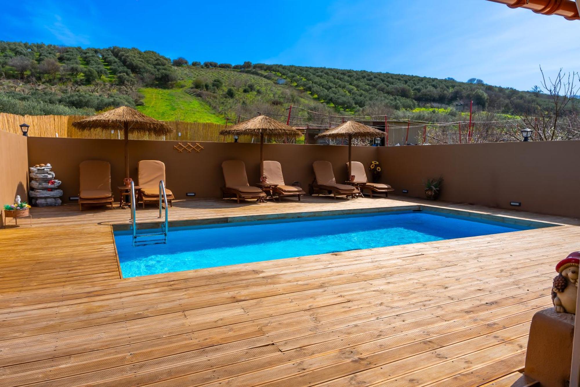 Countryhouse Villa With Pool & Private Parking Iraklio Exterior foto