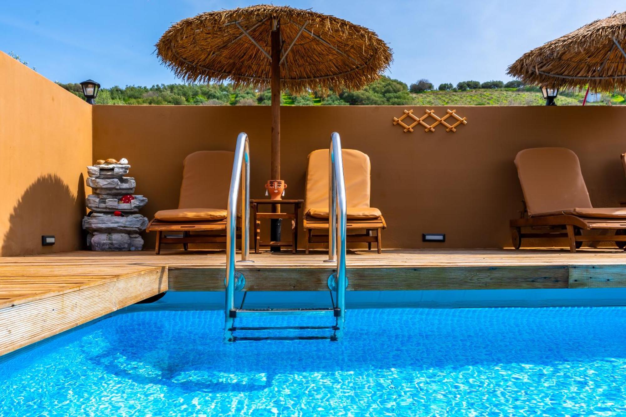 Countryhouse Villa With Pool & Private Parking Iraklio Exterior foto