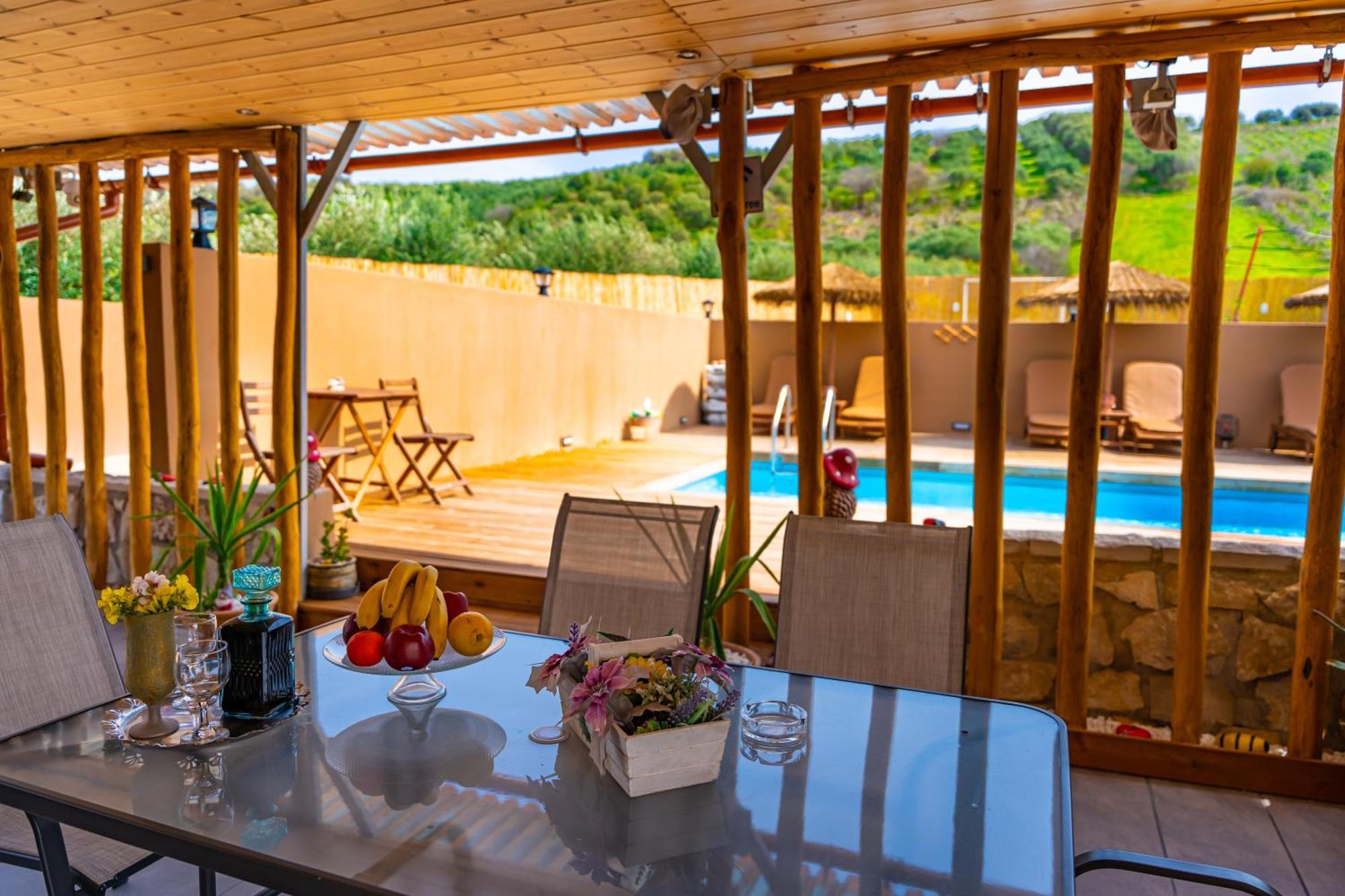 Countryhouse Villa With Pool & Private Parking Iraklio Exterior foto