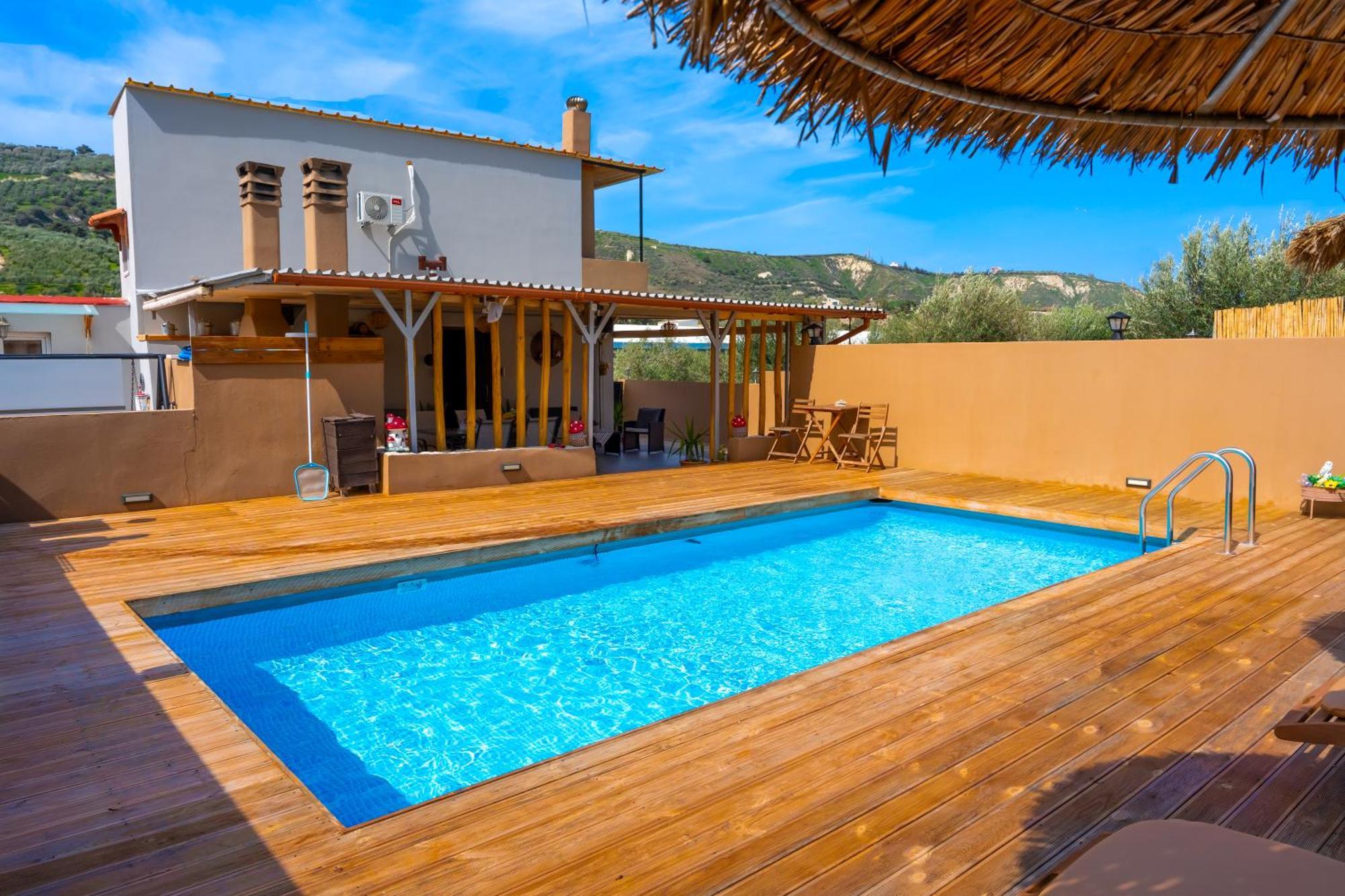 Countryhouse Villa With Pool & Private Parking Iraklio Exterior foto
